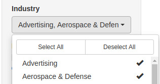 Image 7 - Industry selector/filter